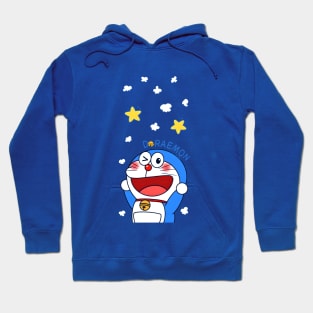 doraemon happy Hoodie